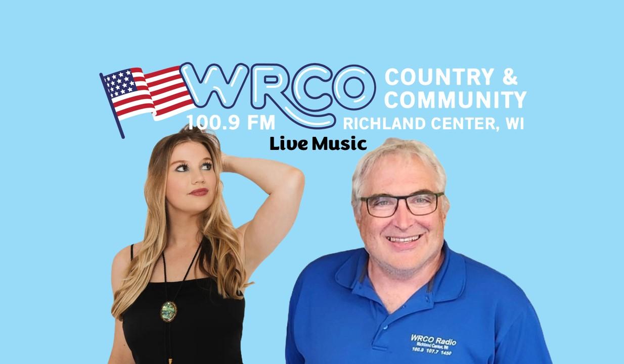 Live music on WRCO, Sarah Harralson performs