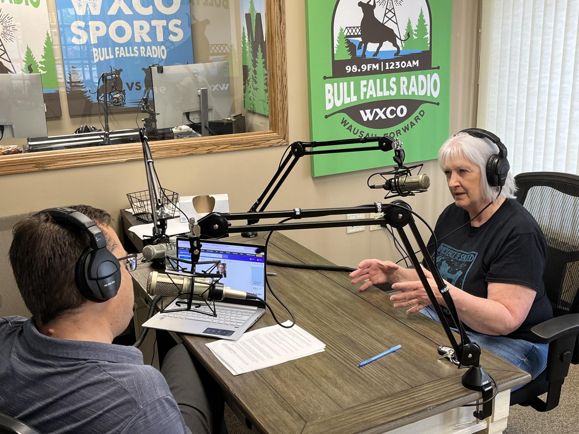 Our 5/15 discussion w/ Marathon County Democratic Party chair Nancy Stencil.