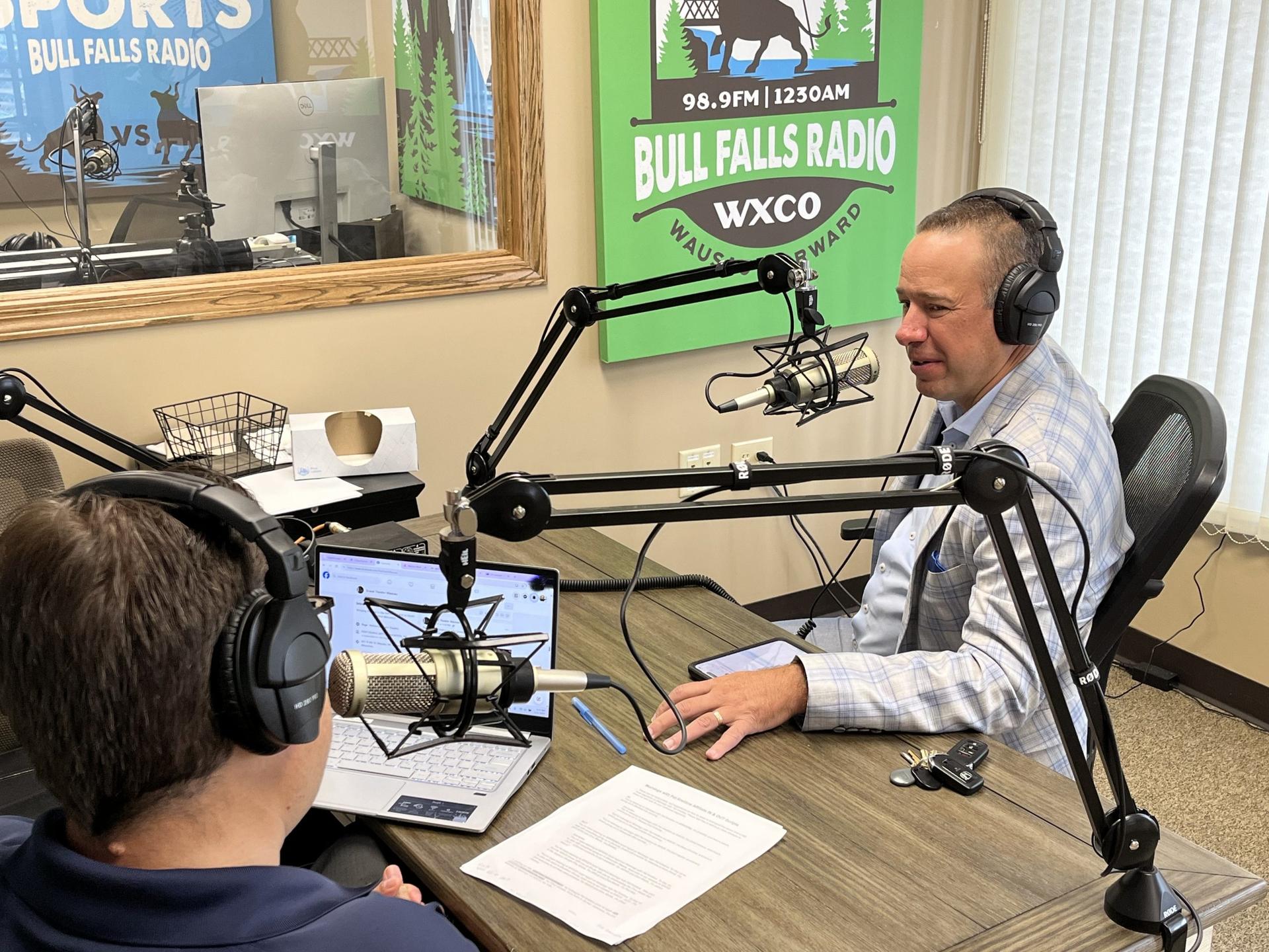 Sean Wright, Executive Director of the Grand Theater and Wausau Performing Arts Foundation on “Mornings”.