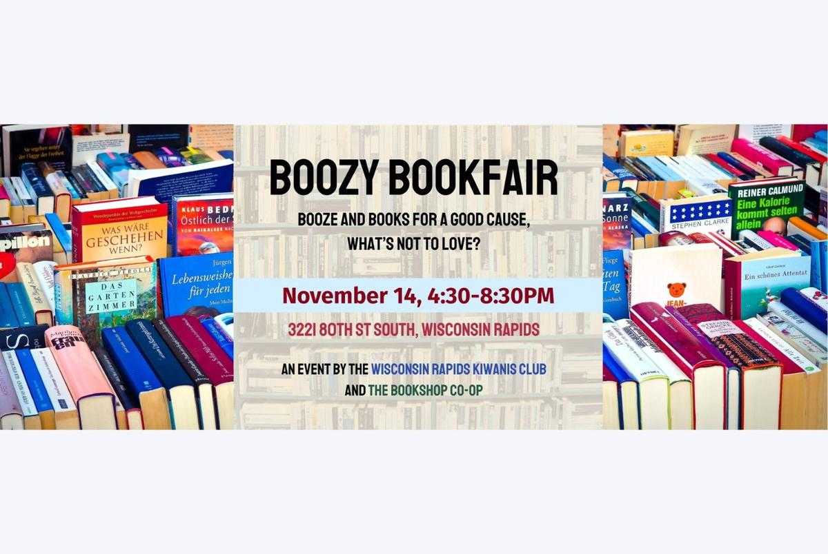 Boozy Bookfair @ WR Kiwanis Club
